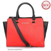 michael kors selma top-zip groot rood boekentassen Shop Utrecht f28ui527